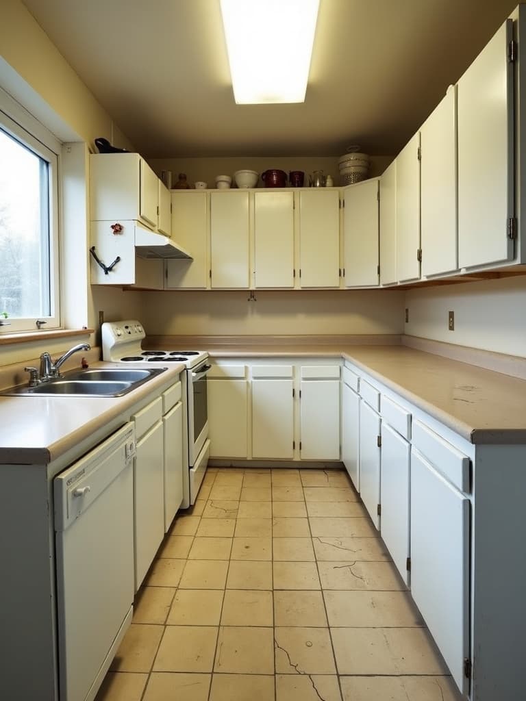 Rénovation cuisine complète — état avant travaux